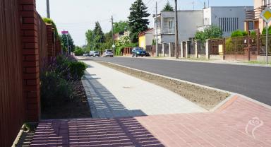 Widok na ulicę Wysockiego