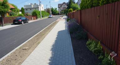 Widok na ulicę Wysockiego