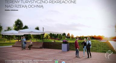 Wizualizacje Zielonej Osi Miasta