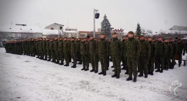 Przysięga wojskowa 9 ŁBOT w Kutnie