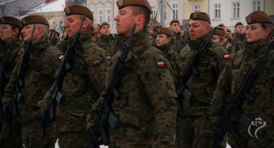 Przysięga wojskowa 9 ŁBOT w Kutnie