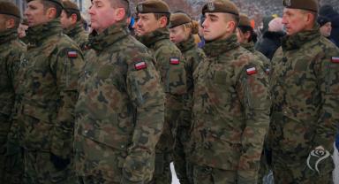 Przysięga wojskowa 9 ŁBOT w Kutnie