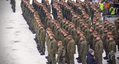 Przysięga wojskowa 9 ŁBOT w Kutnie