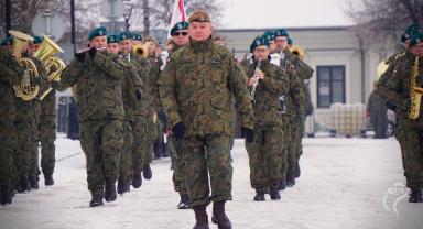 Przysięga wojskowa 9 ŁBOT w Kutnie