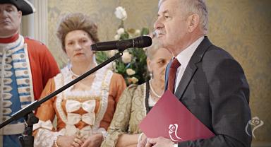 Przekazanie kluczy do Pałacu Saskiego