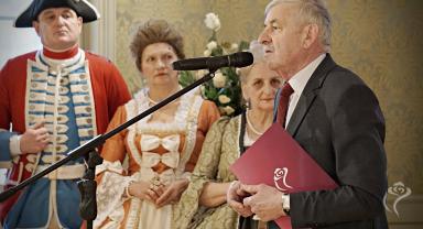 Przekazanie kluczy do Pałacu Saskiego