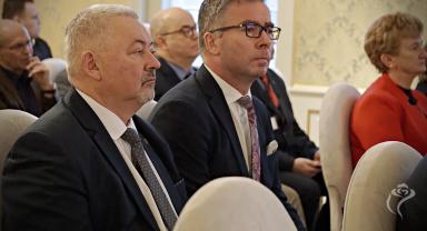Przekazanie kluczy do Pałacu Saskiego