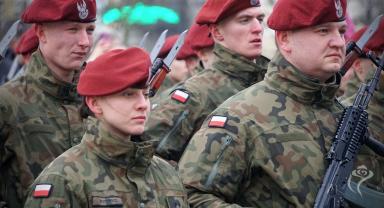 Przysięga wojskowa Leźnica Wielka
