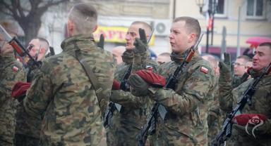 Przysięga wojskowa Leźnica Wielka