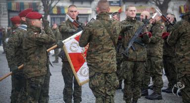Przysięga wojskowa Leźnica Wielka