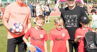 Pierwszy trening przy Dziewiątce