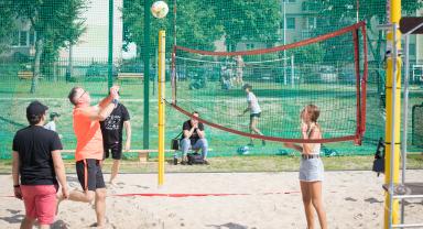 Pierwszy trening przy Dziewiątce