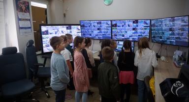 Wizyta uczniów w Urzędzie Miasta