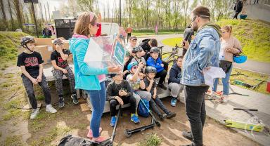 Warsztaty na skateparku i pumptracku