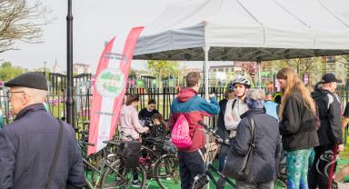 Piknik rowerowy nad Ochnią