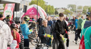 Piknik rowerowy nad Ochnią