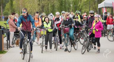 Piknik rowerowy nad Ochnią