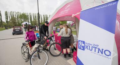 Piknik rowerowy nad Ochnią