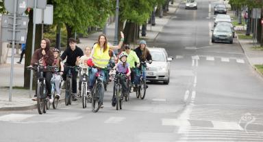 Piknik rowerowy nad Ochnią