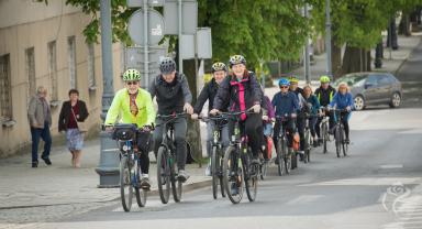 Piknik rowerowy nad Ochnią