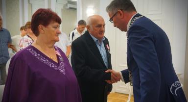 Jubileusz 50-lecia ślubu Państwa Dopierałów 15.06.2024