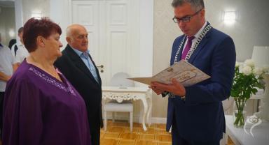 Jubileusz 50-lecia ślubu Państwa Dopierałów 15.06.2024