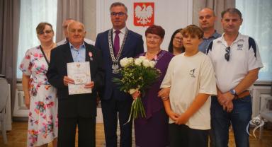 Jubileusz 50-lecia ślubu Państwa Dopierałów 15.06.2024