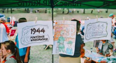 80. rocznica wybuchu Powstania Warszawskiego - piknik w Parku Traugutta
