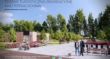 Wizualizacje Zielonej Osi Miasta