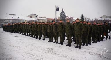 Przysięga wojskowa 9 ŁBOT w Kutnie