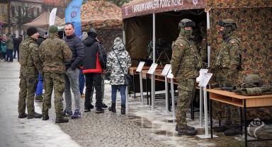 Przysięga wojskowa Leźnica Wielka