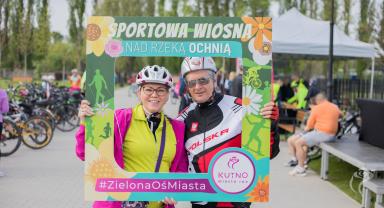 Piknik rowerowy nad Ochnią