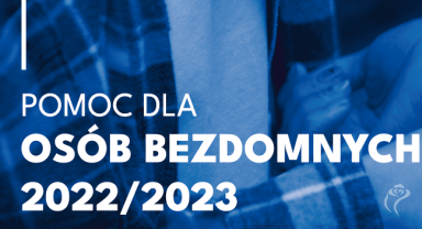Plakat pomoc dla bezdomnych