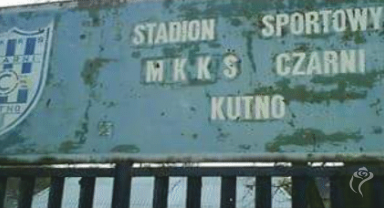 Historic plaque in front of the entrance to the Black Stadium - Private Archive of Jarosław Dzięgielewski