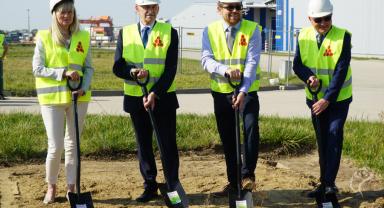 Rozbudowa firmy logistycznej Katoen Natie w Kutnie