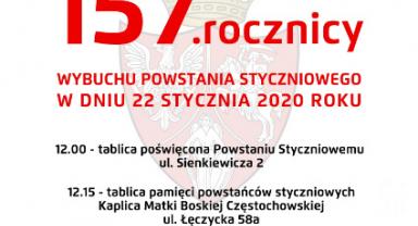 157. rocznica wybuchu powstania styczniowego