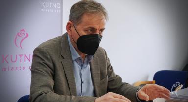 Na zdjęciu widać Zastępcę Prezydenta Kutna Zbigniewa Wdowiaka