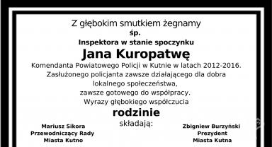 Kondolencje