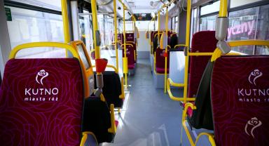 Wnętrze autobusu MZK Kutno