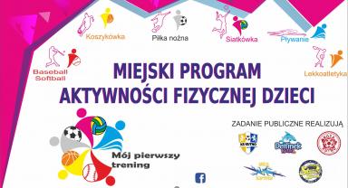 Plakat Mój Pierwszy Trening