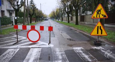 Ulica Dąbrowskiego w Kutnie