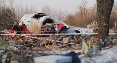 Wrak prezydenckiego TU-154 fot. Tass/ Maxim Shemetov