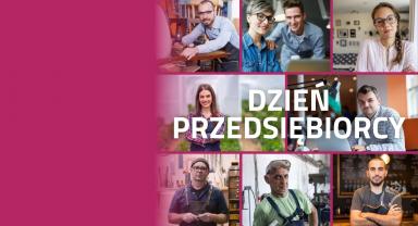 Grafika z okazji Dnia Przedsiębiorcy