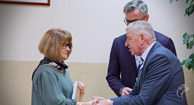 Pożegnanie Bożeny Budnik